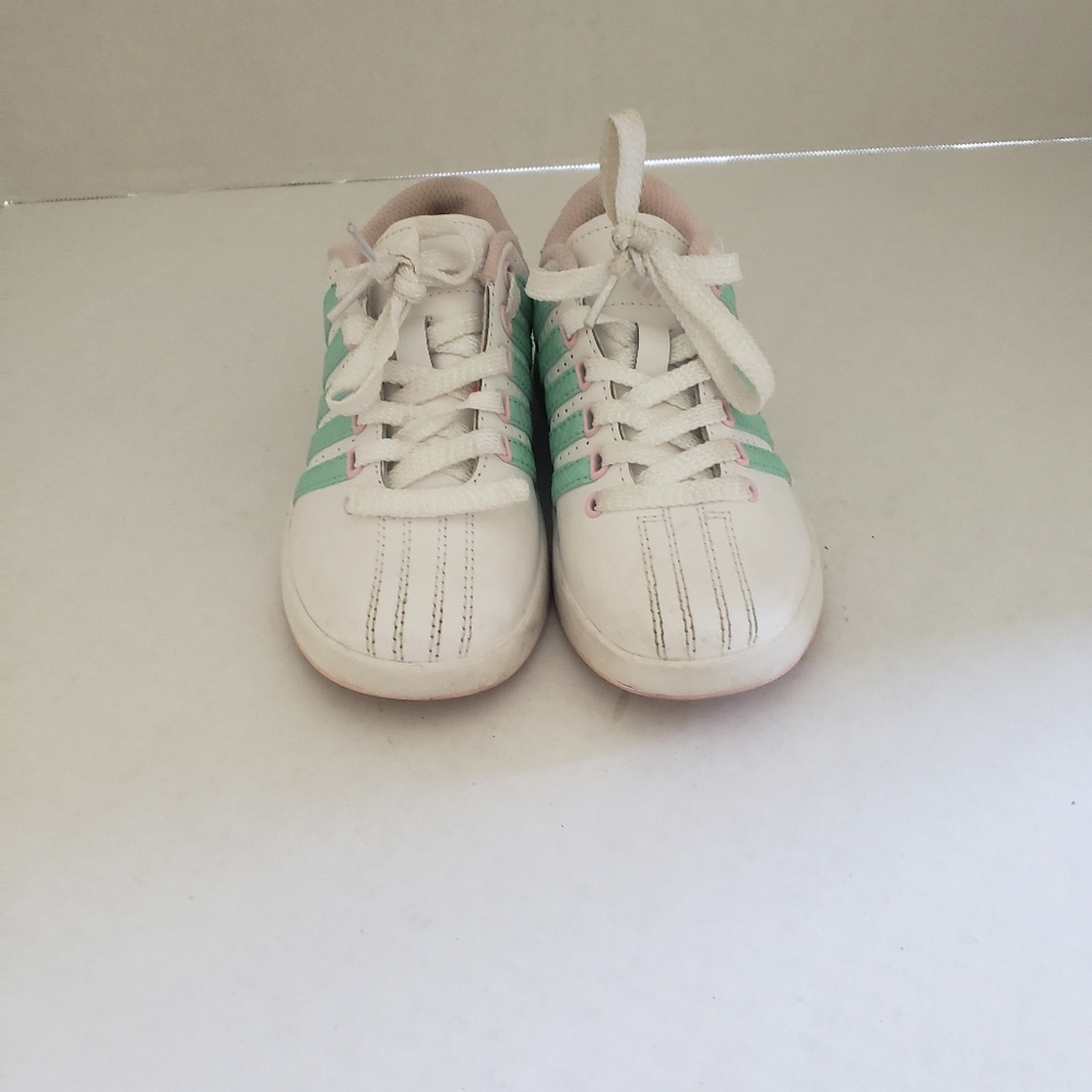 K-Swiss Youth Sneakers White/Green/Pink Size 12